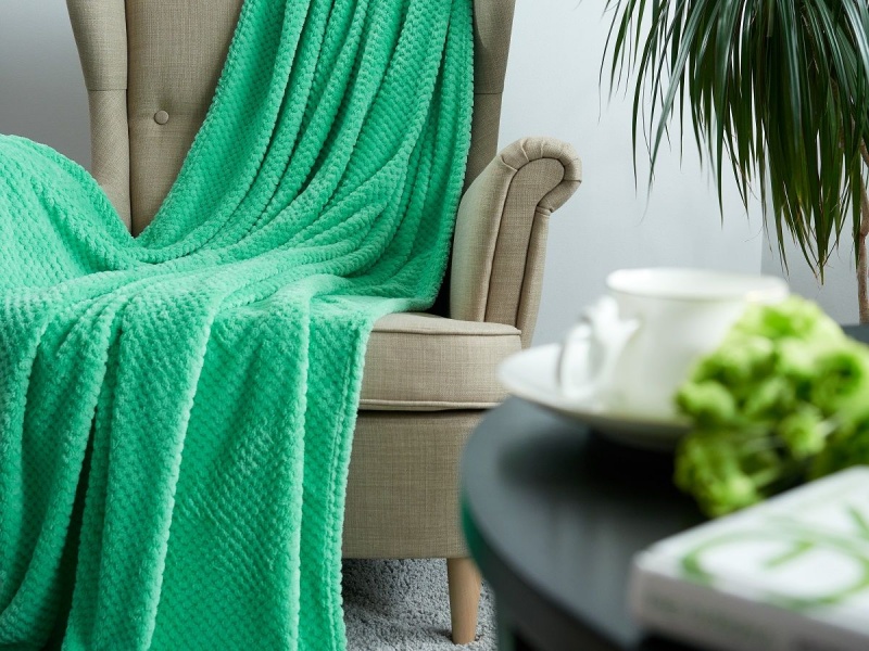 Покрывало "Жаккард" (Зеленый)